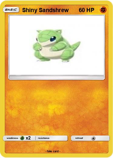 Pokemon Shiny Sandshrew