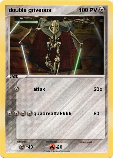 Pokemon double griveous
