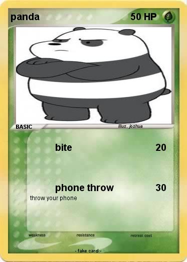 Pokemon panda