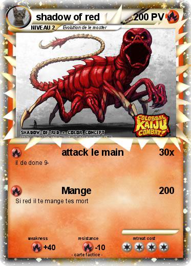 Pokemon shadow of red