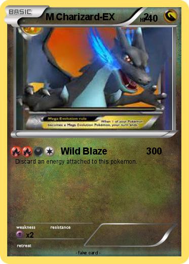 Pokemon M Charizard-EX           2