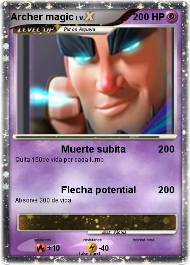 Pokemon Archer magic