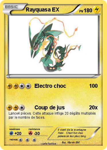 Pokemon Rayquasa EX