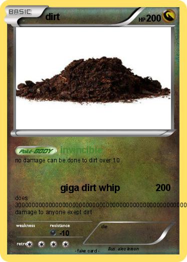 Pokemon dirt