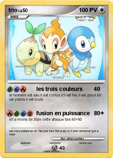 Pokemon trio