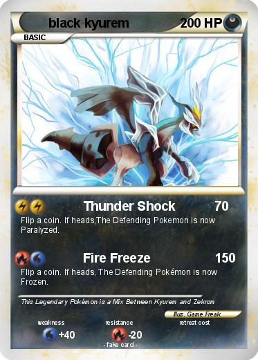 Pokemon black kyurem