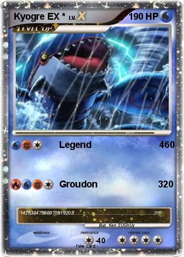 Pokemon Kyogre EX *