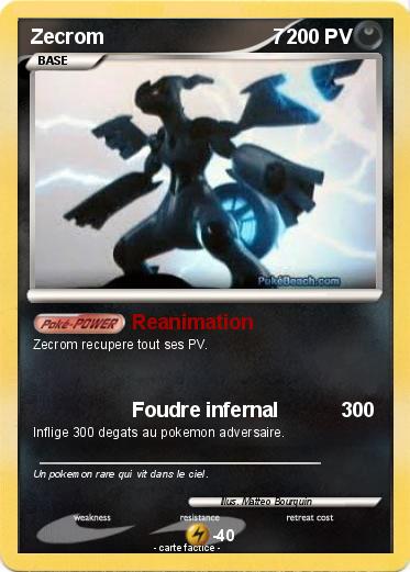 Pokemon Zecrom                              7