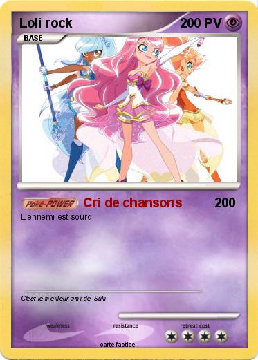 Pokemon Loli rock