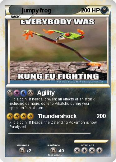 Pokemon jumpy frog