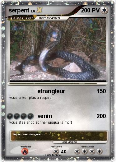 Pokemon serpent