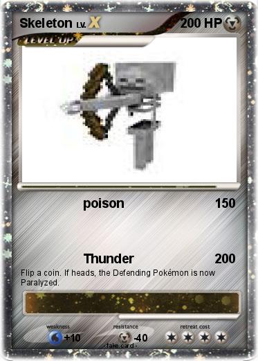 Pokemon Skeleton