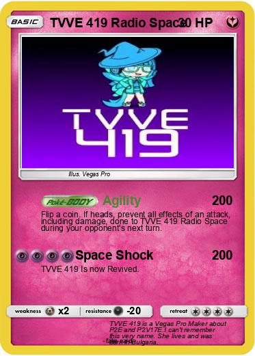Pokemon TVVE 419 Radio Space