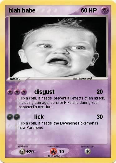 Pokemon blah babe
