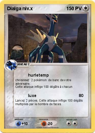 Pokemon Dialga niv.x