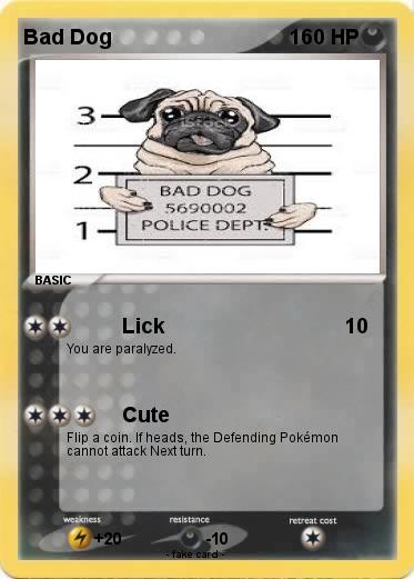 Pokemon Bad Dog