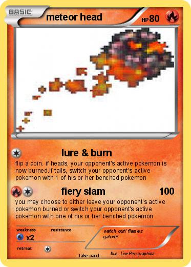 Pokemon meteor head