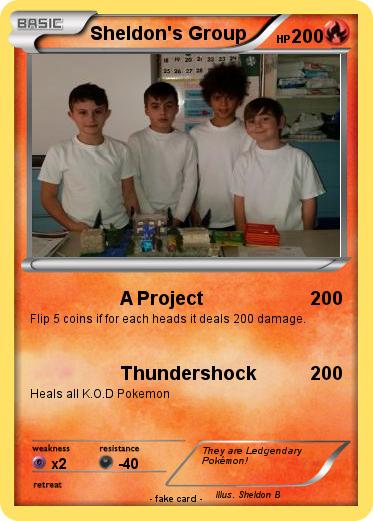 Pokemon Sheldon's Group