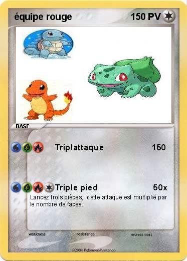 Pokemon équipe rouge