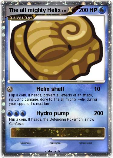 Pokemon The all mighty Helix
