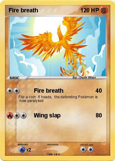 Pokemon Fire breath