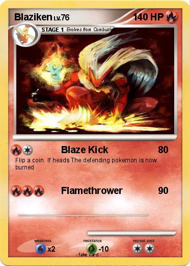 Pokemon Blaziken