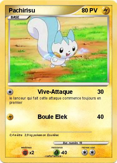 Pokemon Pachirisu