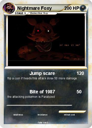 Pokemon Nightmare Foxy