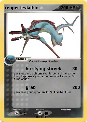 Pokemon reaper leviathin