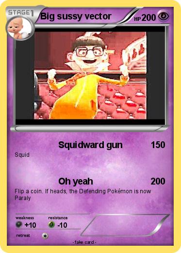Pokemon Big sussy vector