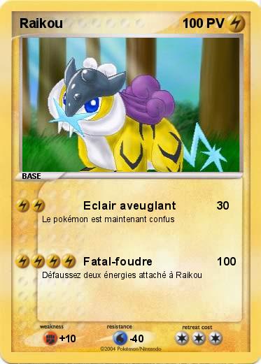 Pokemon Raikou