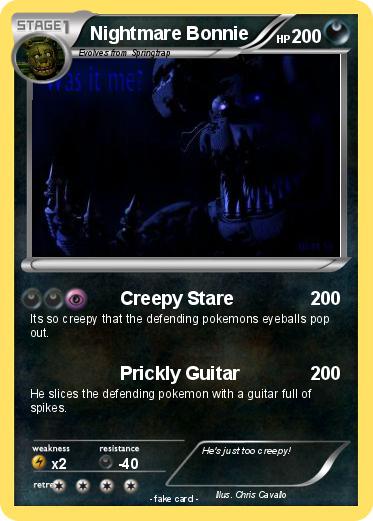 Pokemon Nightmare Bonnie