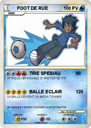 Pokemon FOOT DE RUE
