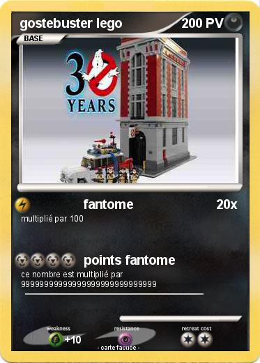 Pokemon gostebuster lego