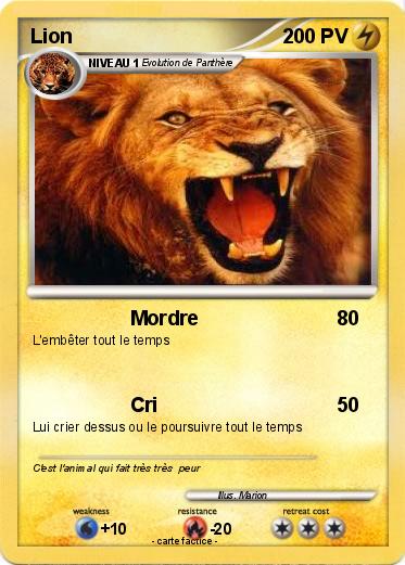 Pokemon Lion