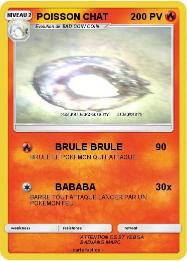 Pokemon POISSON CHAT
