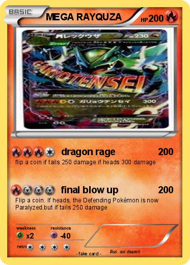 Pokemon MEGA RAYQUZA
