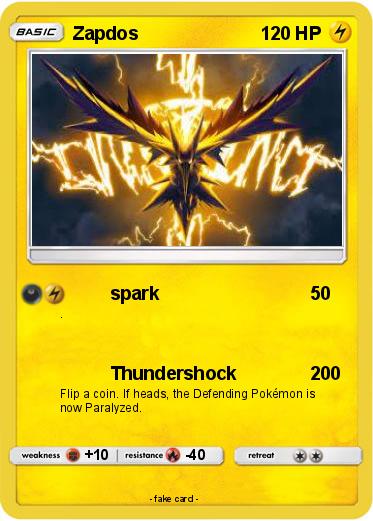 Pokemon Zapdos