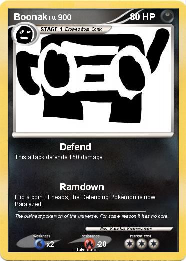 Pokemon Boonak