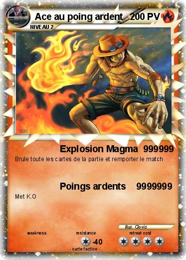 Pokemon Ace au poing ardent