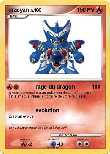 Pokemon dracyan