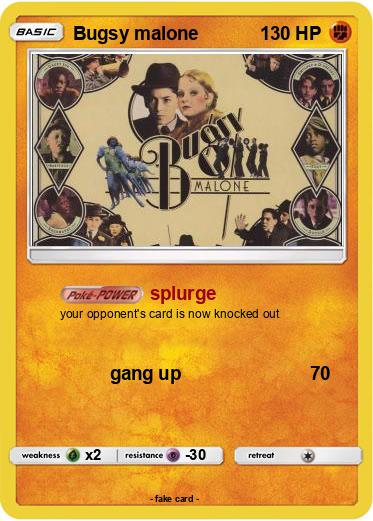 Pokemon Bugsy malone