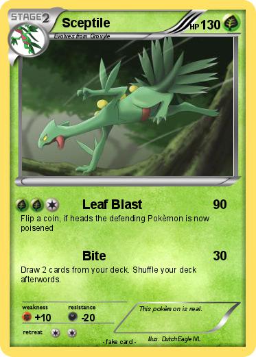 Pokemon Sceptile