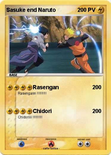 Pokemon Sasuke end Naruto