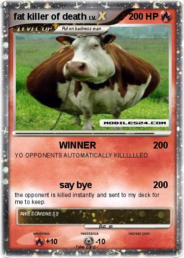 Pokemon fat killer of death