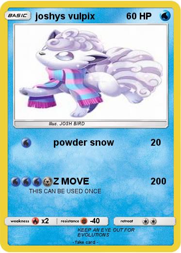 Pokemon joshys vulpix