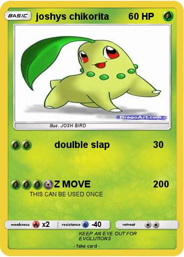 Pokemon joshys chikorita