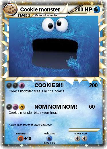 Pokemon Cookie monster