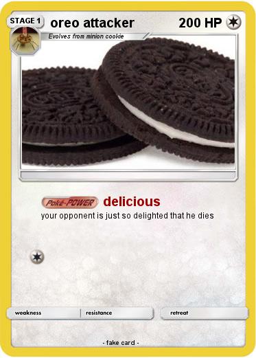 Pokemon oreo attacker