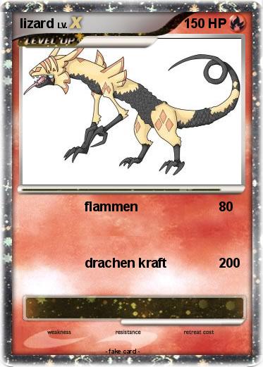 Pokemon lizard